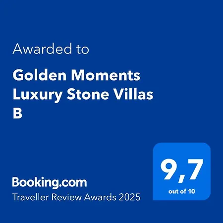 Villa Golden Moments Luxury Stone B *